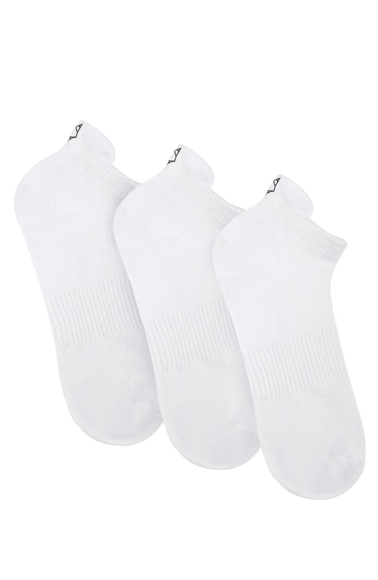 Naked Wolfe 3 Pack Mens Ankle Socks, Main, color, 