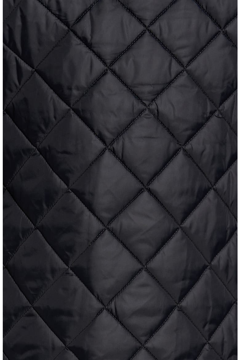 Pod Regular Fit Quilted Jacket, Alternate, color, BLACK