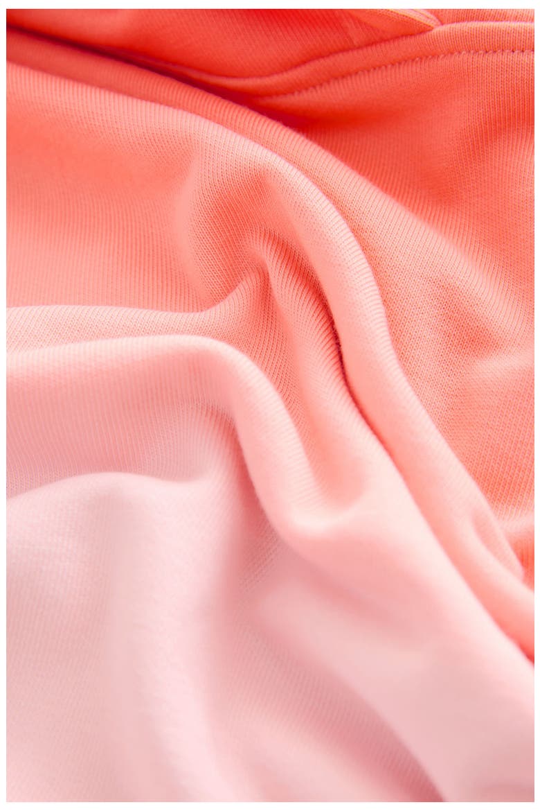 Ombré Hooded Sweatshirt, Alternate, color, ORANGE