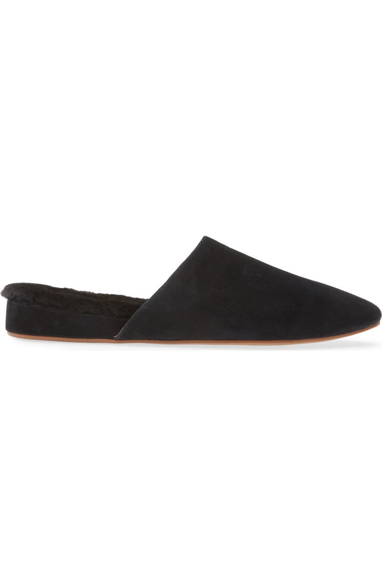 Madewell The Kasey Genuine Shearling Mule, Alternate, color,