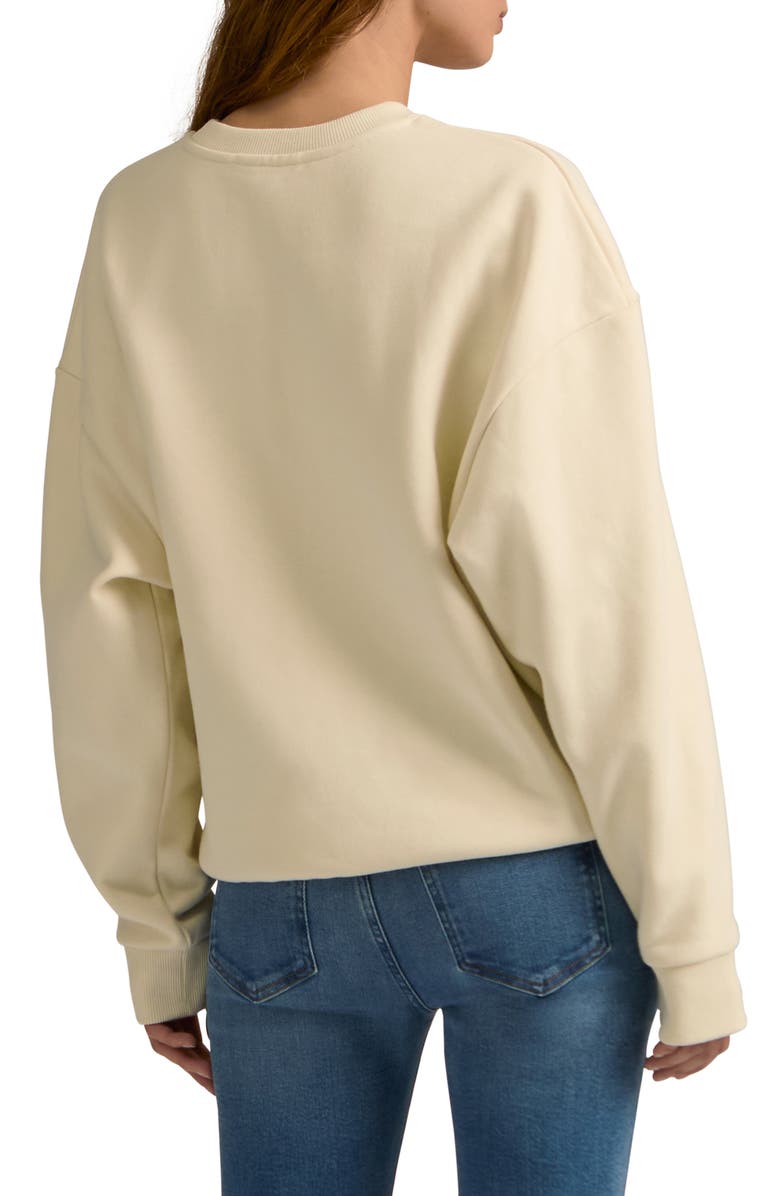 Favorite Daughter Favorite Sister Graphic Sweatshirt, Alternate, color, Gardenia W/ Baby Blue