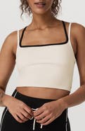 Vuori Daily Layered Crop Tank Top