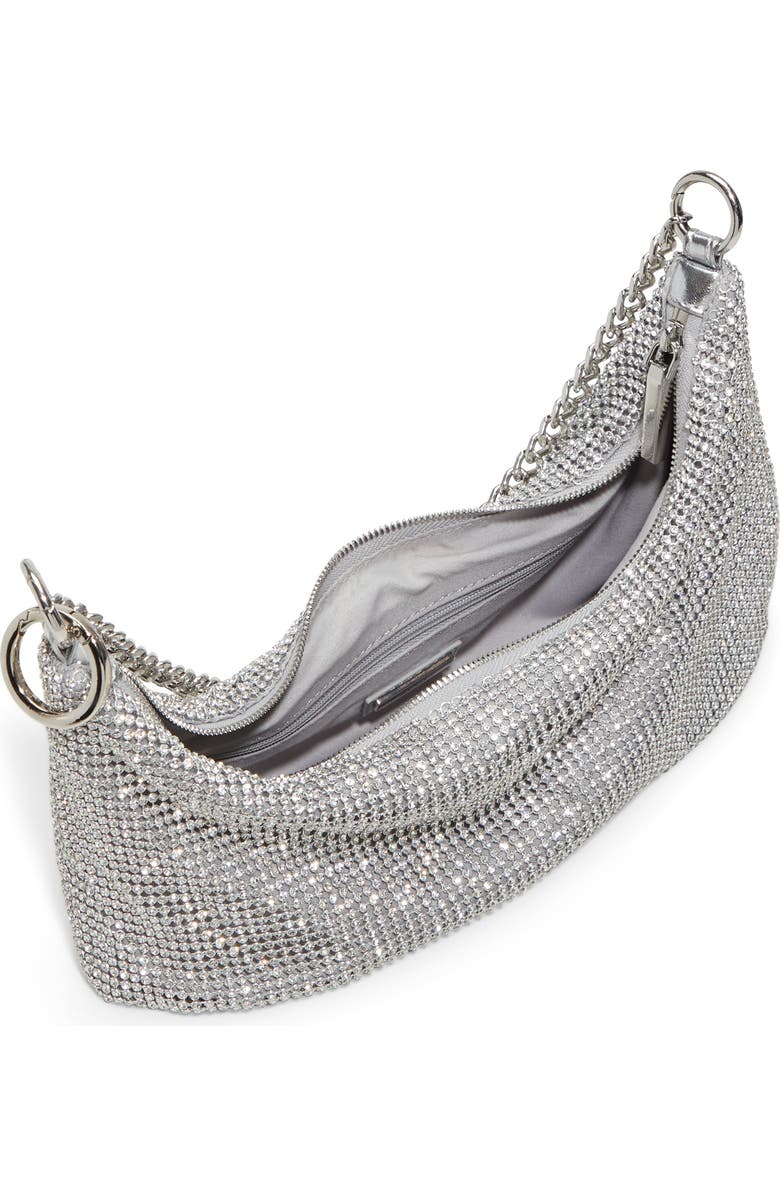 ALDO Vipready Crystal Mesh Shoulder Bag, Alternate, color,
