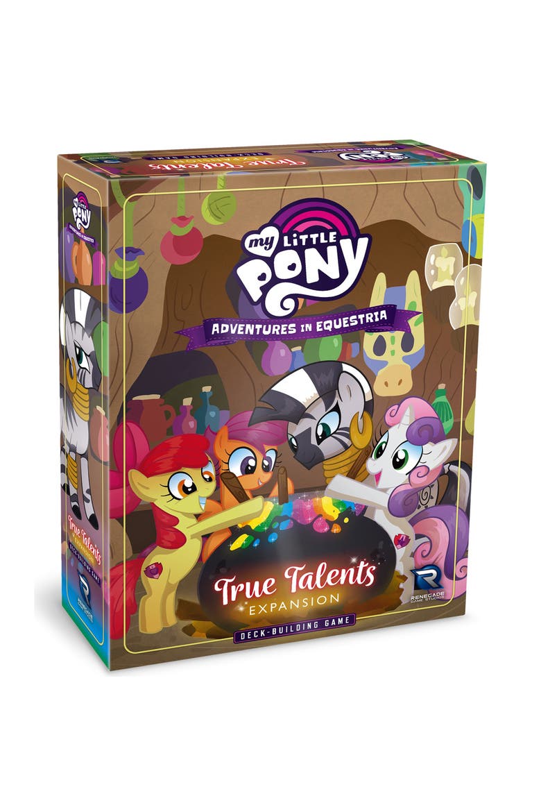 My Little Pony Adventures In Equestria Deckbuilding Game True Talents Expansion, Main, color, Multicolored