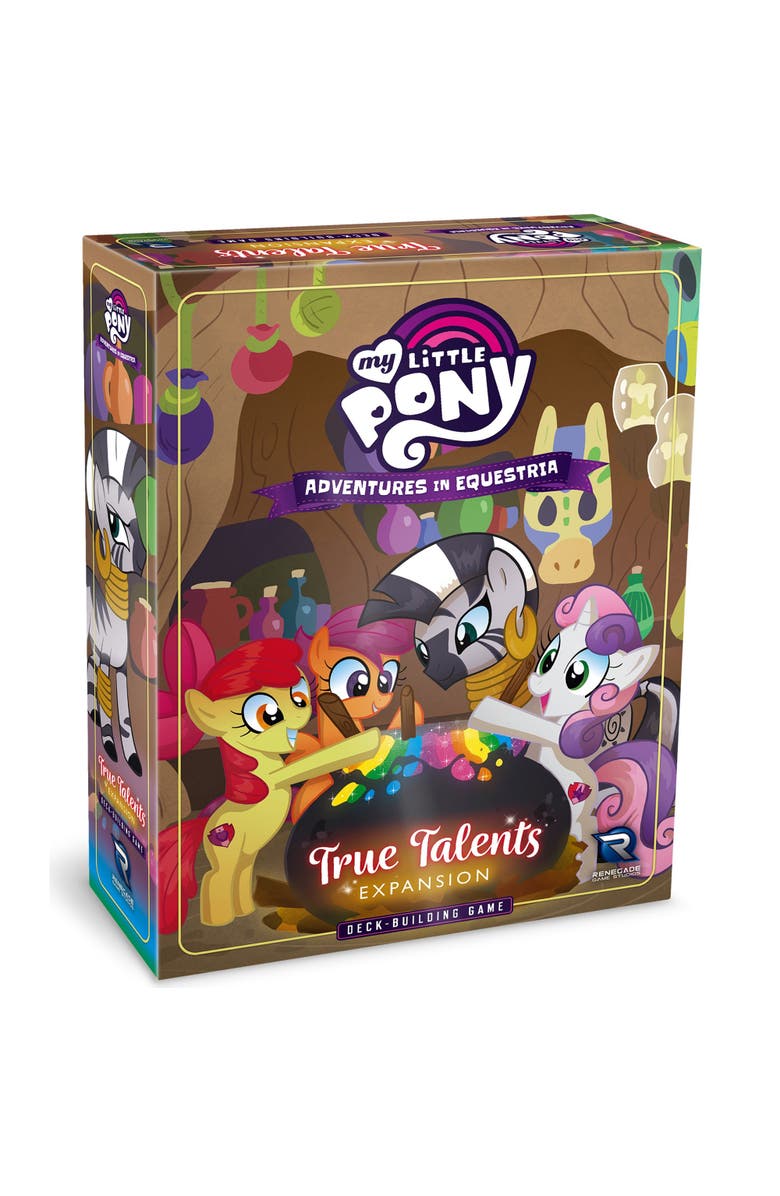 Renegade Game Studios My Little Pony Adventures In Equestria Deckbuilding Game True Talents Expansion, Main, color,