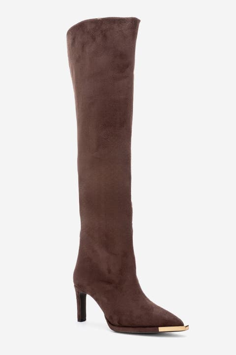 Vody Over The Knee Zip Stiletto Boot (Women)
