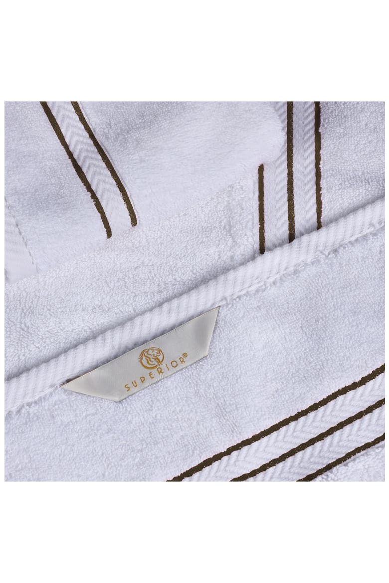 Ultraplush Turkish Cotton Hotel Collection 8-Piece Towel Set, Alternate, color, LATTE