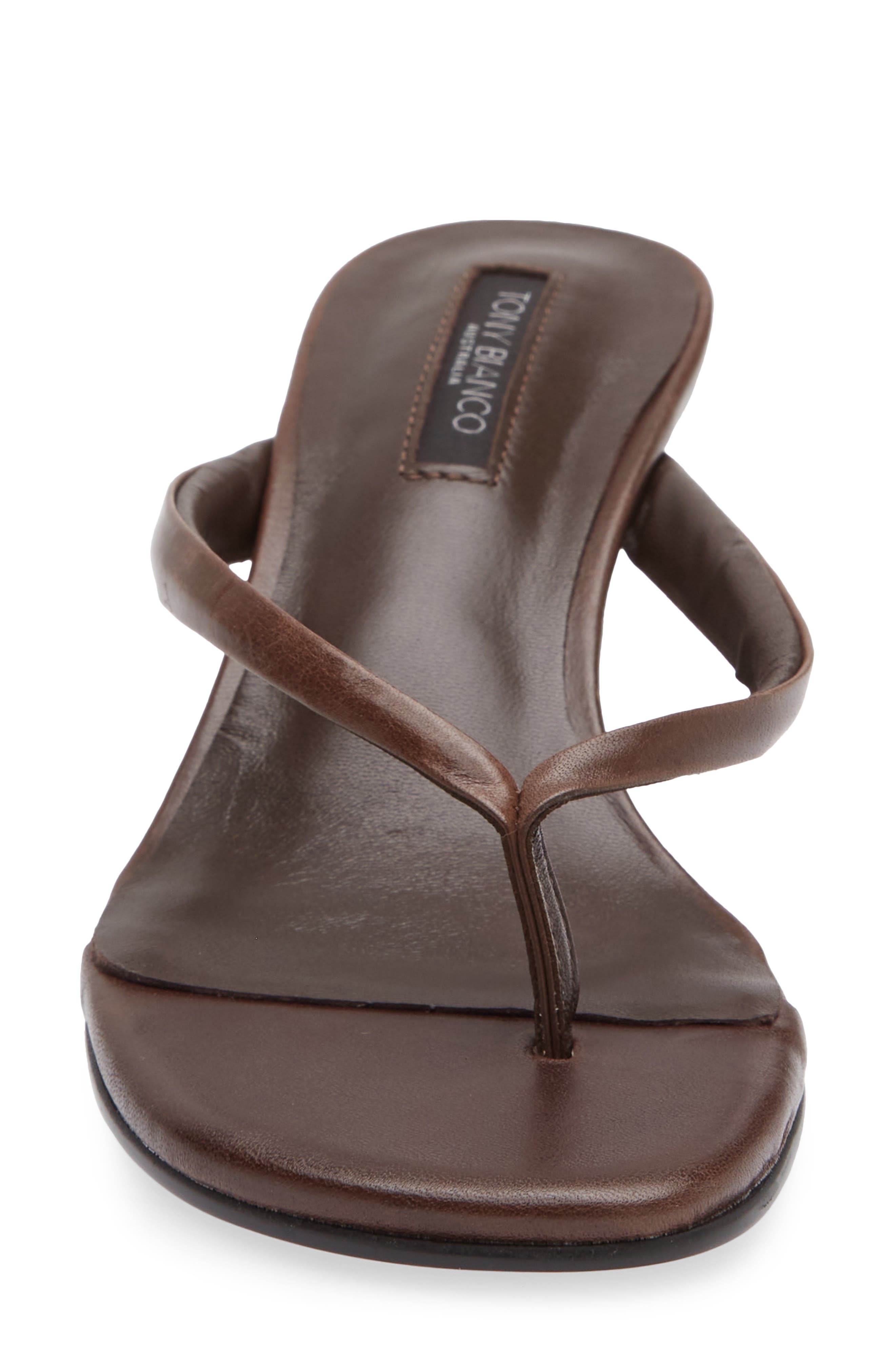 Tony Bianco Edgy Wedge Sandal, Alternate, color, Choc Vintage