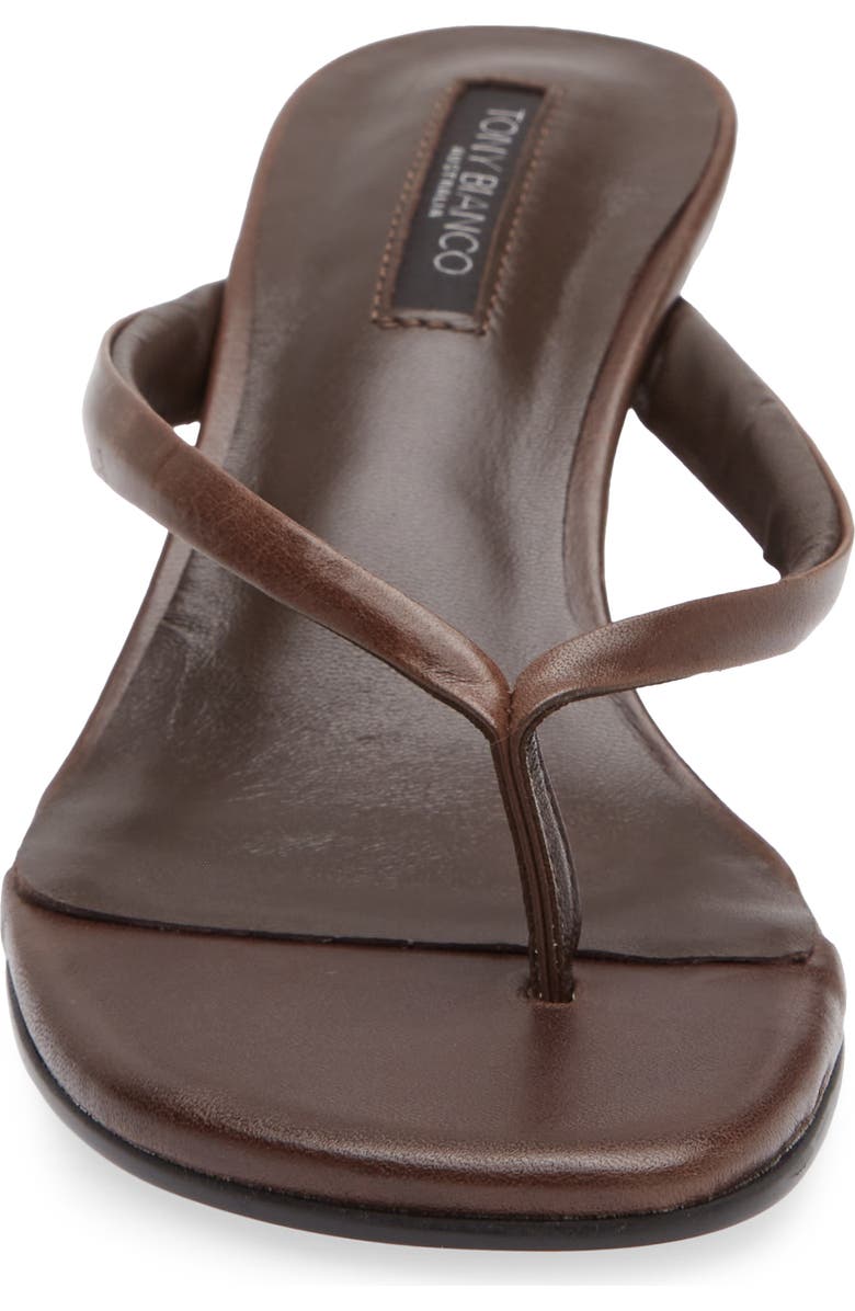 Tony Bianco Edgy Wedge Sandal, Alternate, color, Choc Vintage
