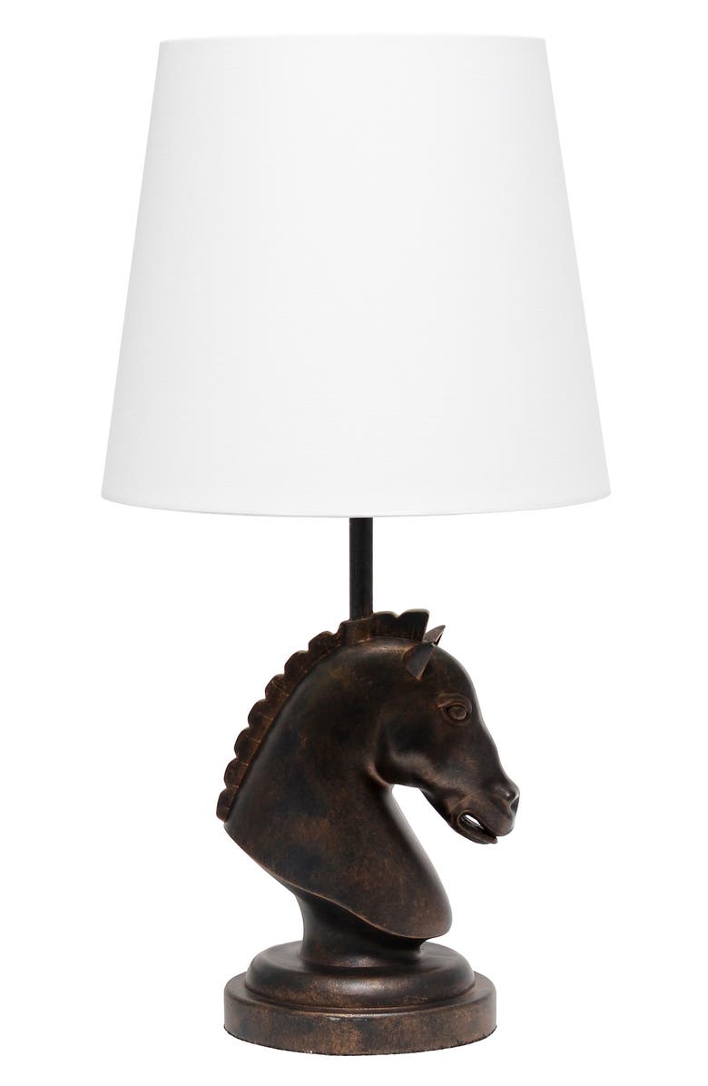 LALIA HOME Chess Horse Table Lamp, Main, color, 