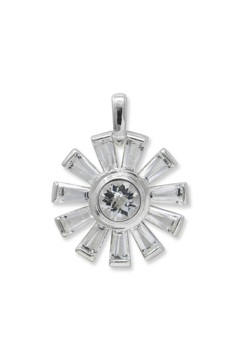 Windmill Charm, Main, color, CLEAR TOPAZ/ SILVER