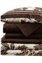 selected Dark Walnut Elegant Floral
