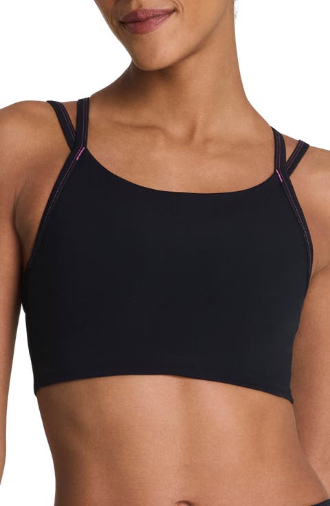Keep Chill Faux Layer Sports Bra