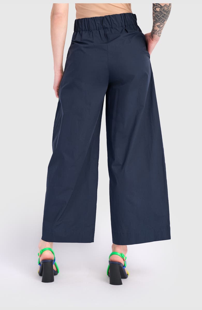 Alembika Cabana Wide Leg Pants, Alternate, color, Navy