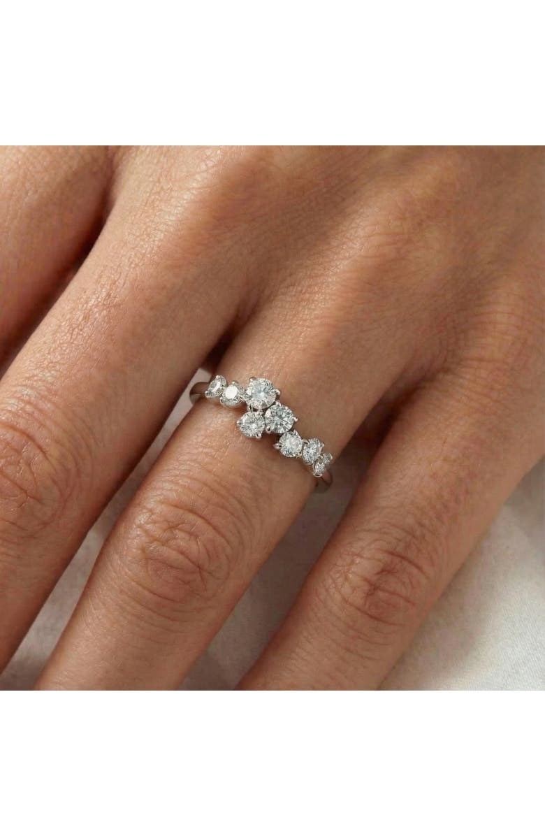 Bliss Diamond 1.00Ct Diamond Constellation Wedding Anniversary Ring 14k Gold or Pt Lab Grown, Alternate, color, 14K Yellow Gold