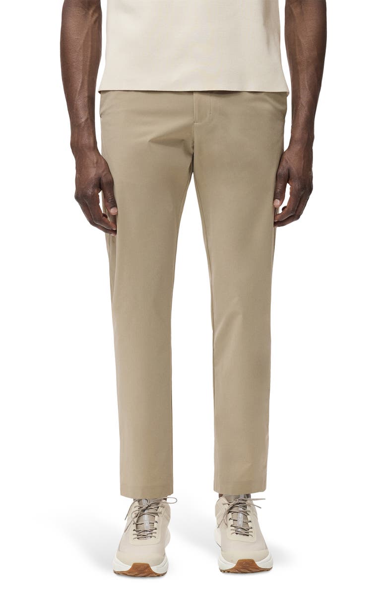 MANGO Slim Fit Dress Pants, Main, color, Khaki