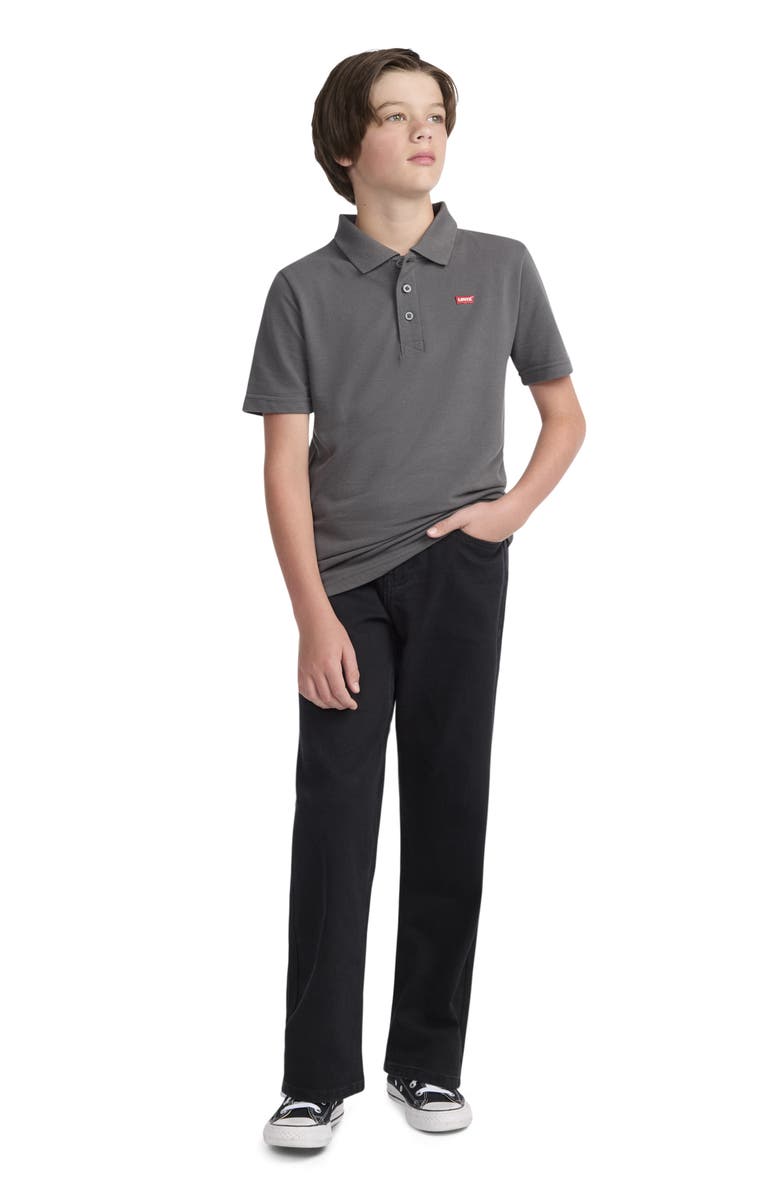 Levi's Kids' Loose Straight Fit Jeans, Alternate, color, Black Stretch