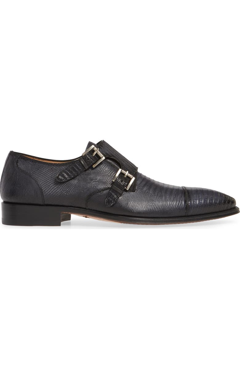 Mezlan Argentum Double Monk Strap Shoe, Alternate, color,