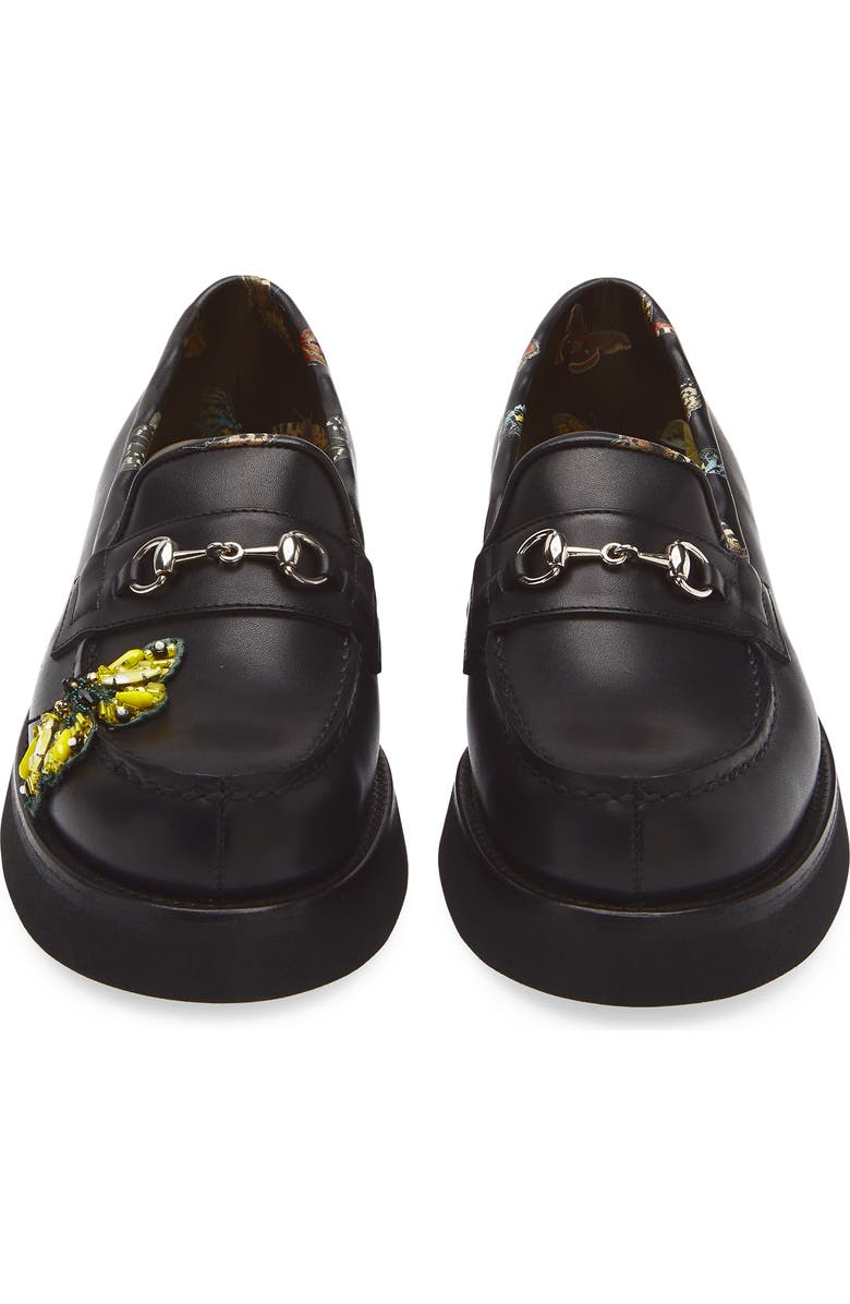 Undercover x Beautiful Shoes Bit Loafer, Alternate, color, Black