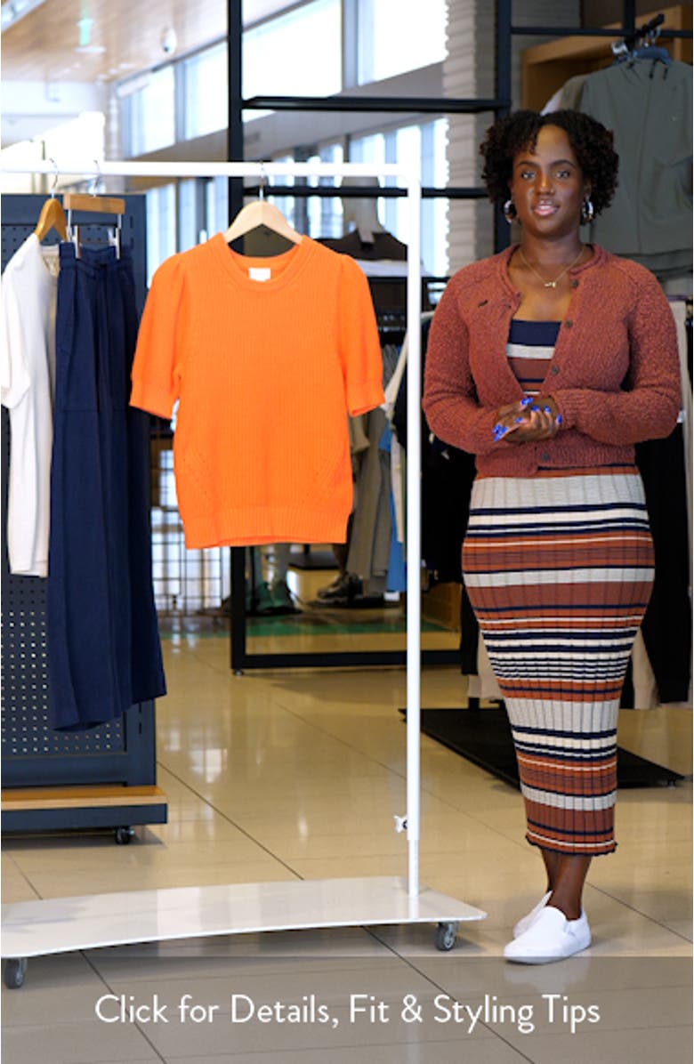 Elbow Sleeve Cotton Sweater, sales video thumbnail