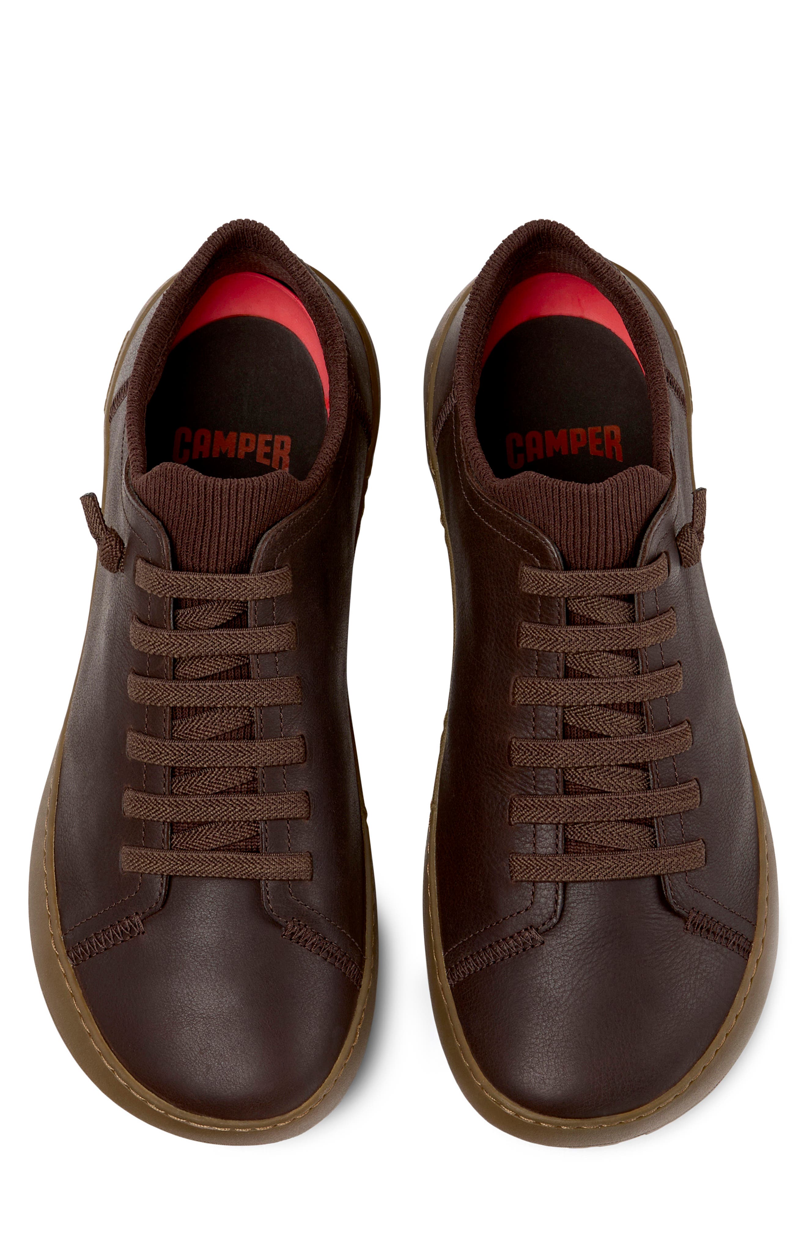 Peu Serra Sneaker, Alternate, color, DARK BROWN