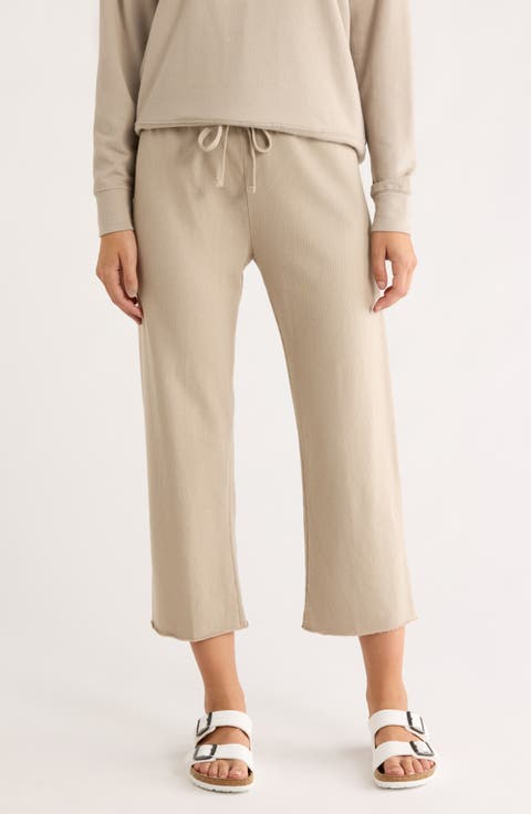 French Terry Raw Edge Sweatpants