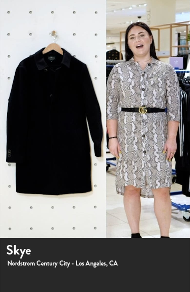 Murchison Wool Blend Overcoat, sales video thumbnail