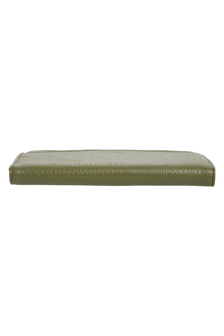 Motiv Faux Leather Continental Wallet, Alternate, color, LEAF