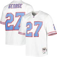 Mitchell & Ness Men's Mitchell & Ness Eddie George White Houston Oilers 1996 Legacy Replica Jersey
