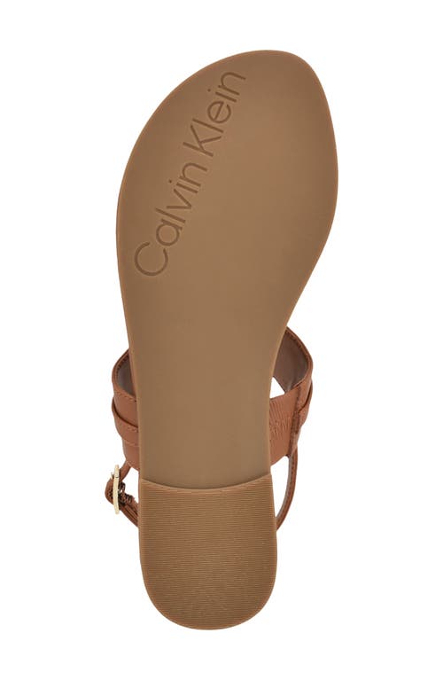 Calvin Klein Bettia Slingback Sandal In Brown