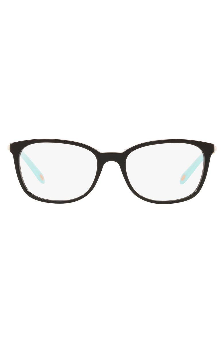 Tiffany & Co. 51mm Rectangular Optical Glasses, Main, color,