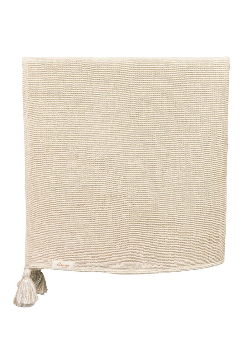 Luxe Cotton Baby Blanket, Main, color, HAZELWOOD