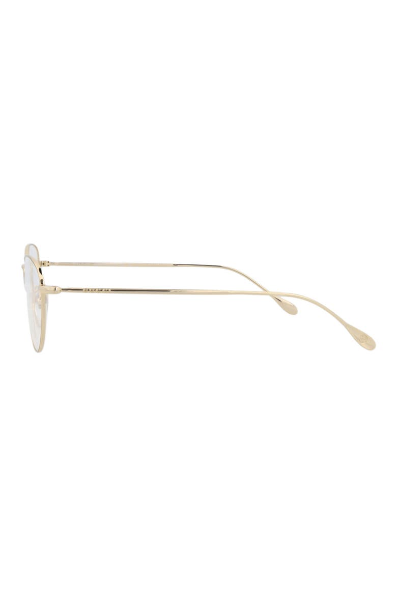 54mm Cat Eye Optical Glasses, Alternate, color, GOLD GOLD TRANSPARENT