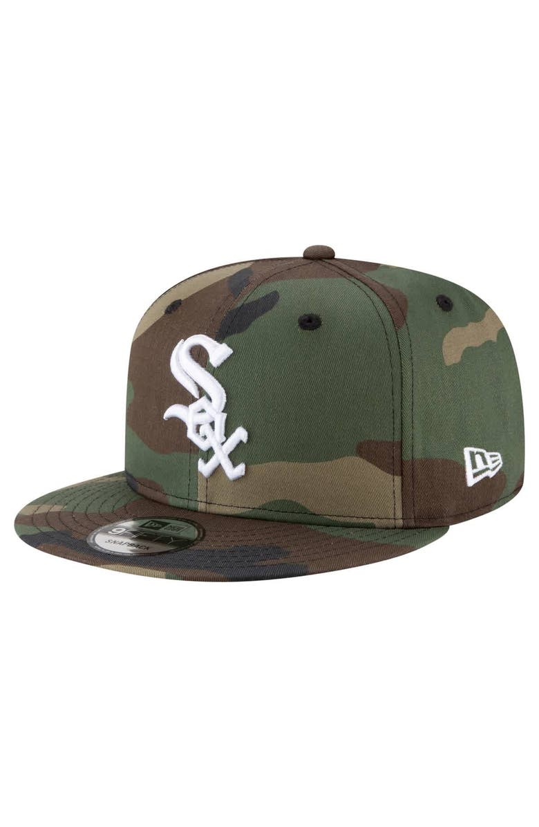 New Era Men's New Era Camo Chicago White Sox 125th Anniversary 9FIFTY Snapback Hat, Alternate, color, Camo