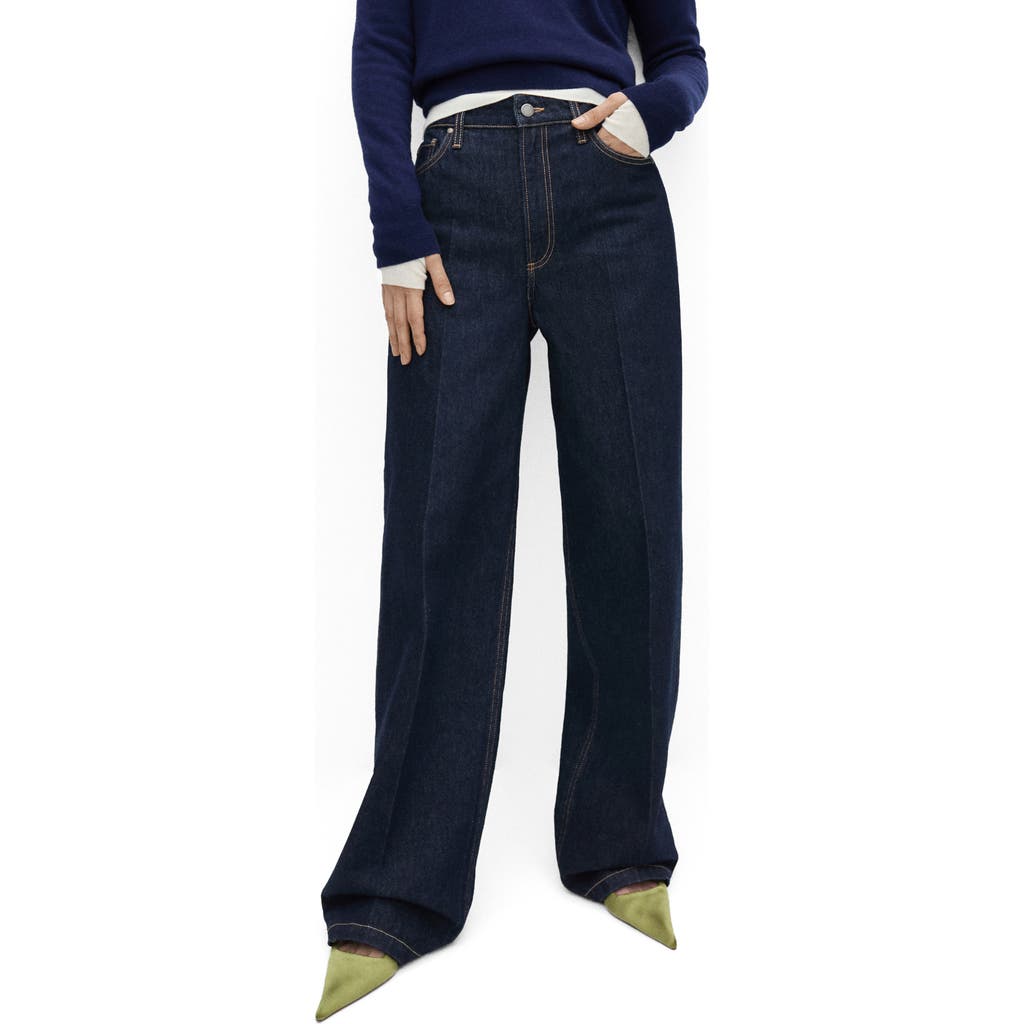 Mango Brigitte High Waist Wide Leg Jeans