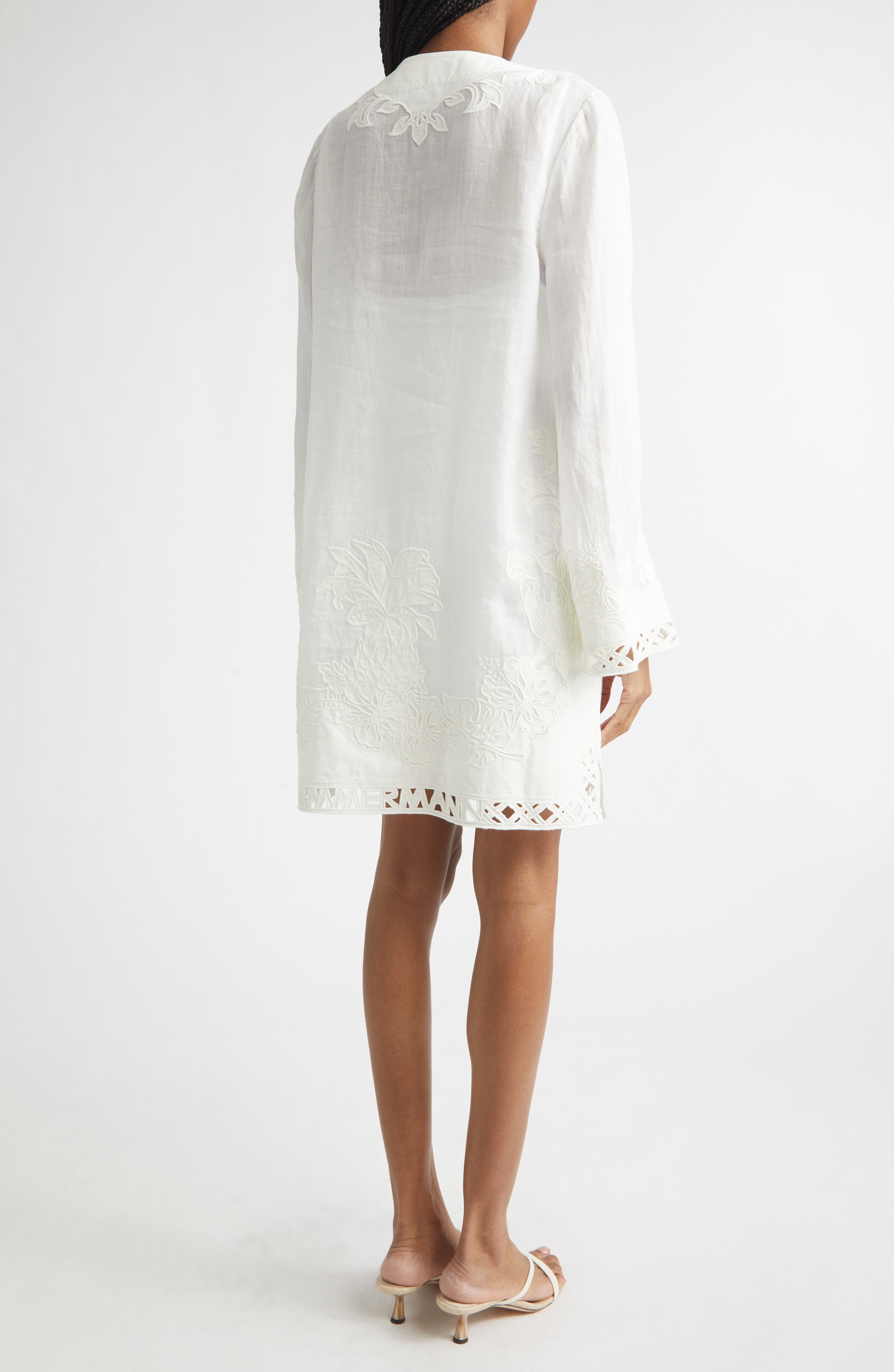 Indra Embroidered Tunic Dress - image 2