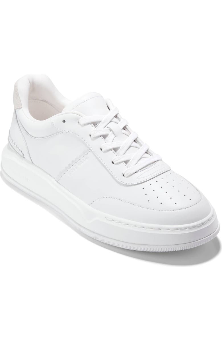 Cole Haan GrandPro Carissa Sneaker, Main, color, White/ Silver Birch/ White