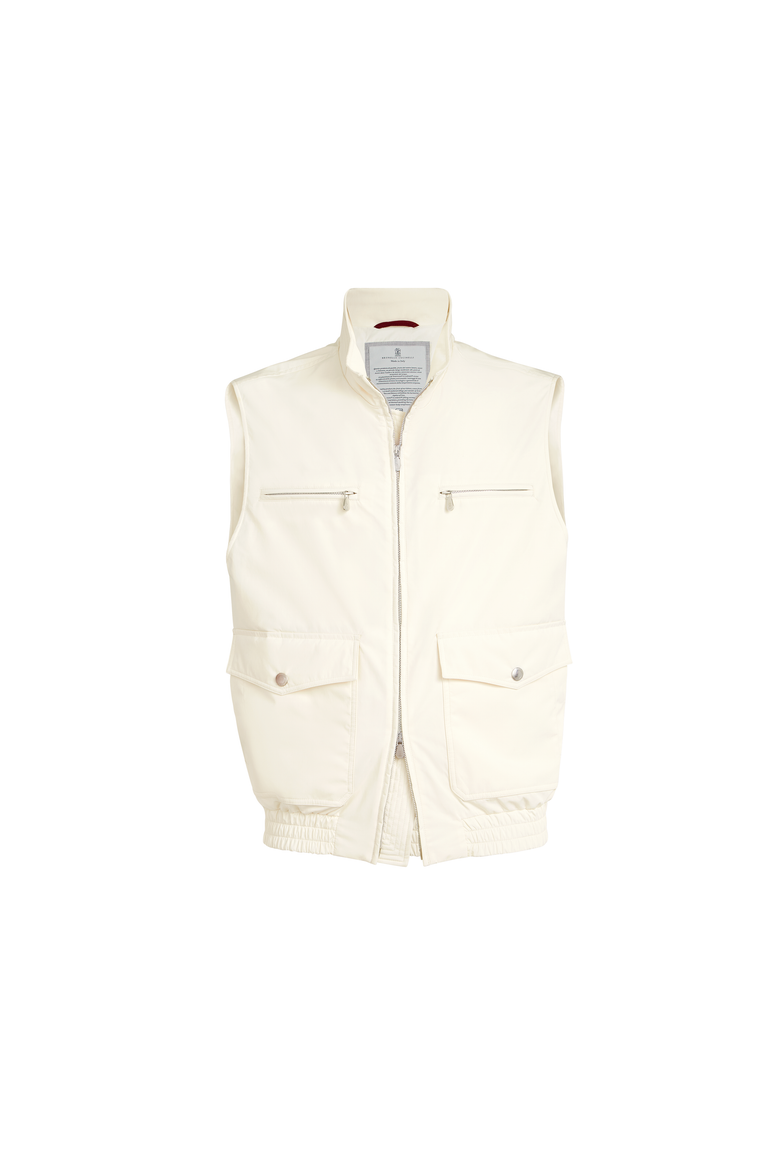 Nylon vest with padding, Alternate, color, Panama