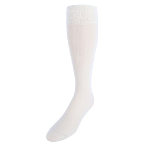Sutton Fine Merino Wool Solid Color Ribbed Socks