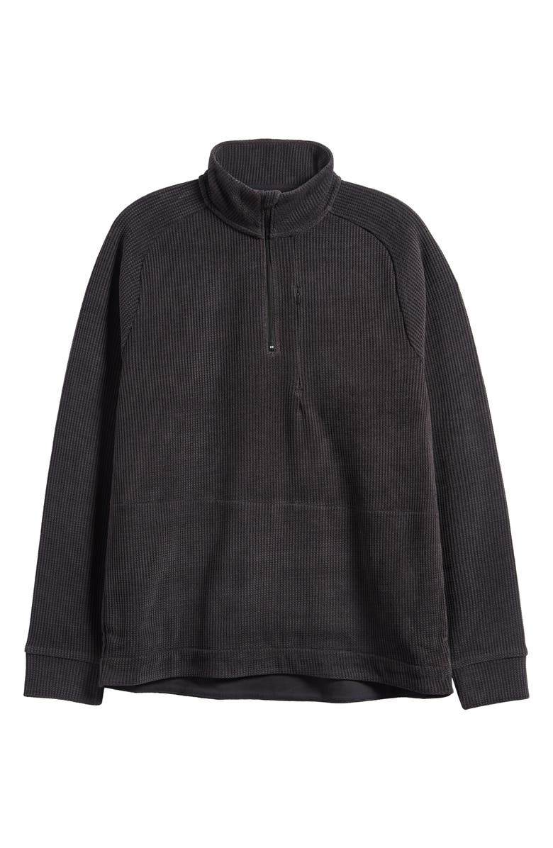 Zella Ridge Brushed Fleece Quarter Zip Pullover, Alternate, color, 