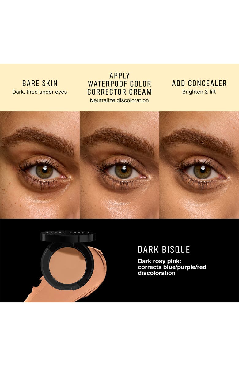 Bobbi Brown Waterproof Color Corrector Cream, Alternate, color, Dark Bisque-P