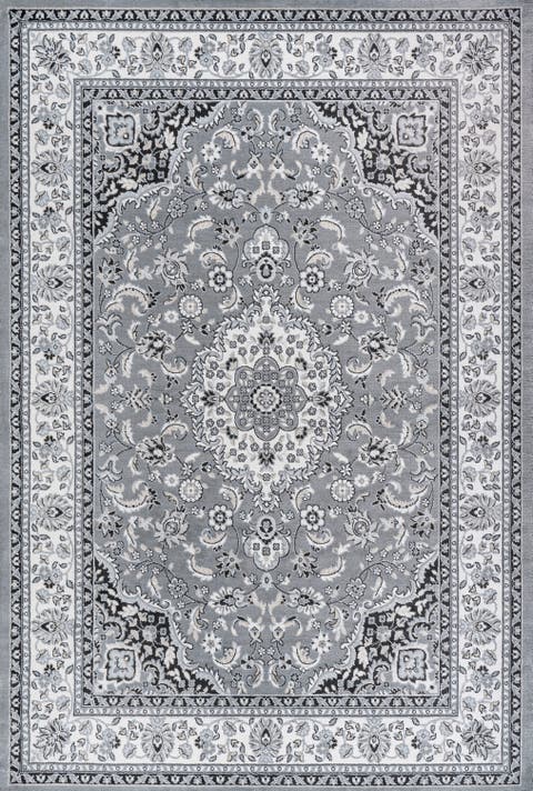 Palmette Modern Persian Floral Area Rug