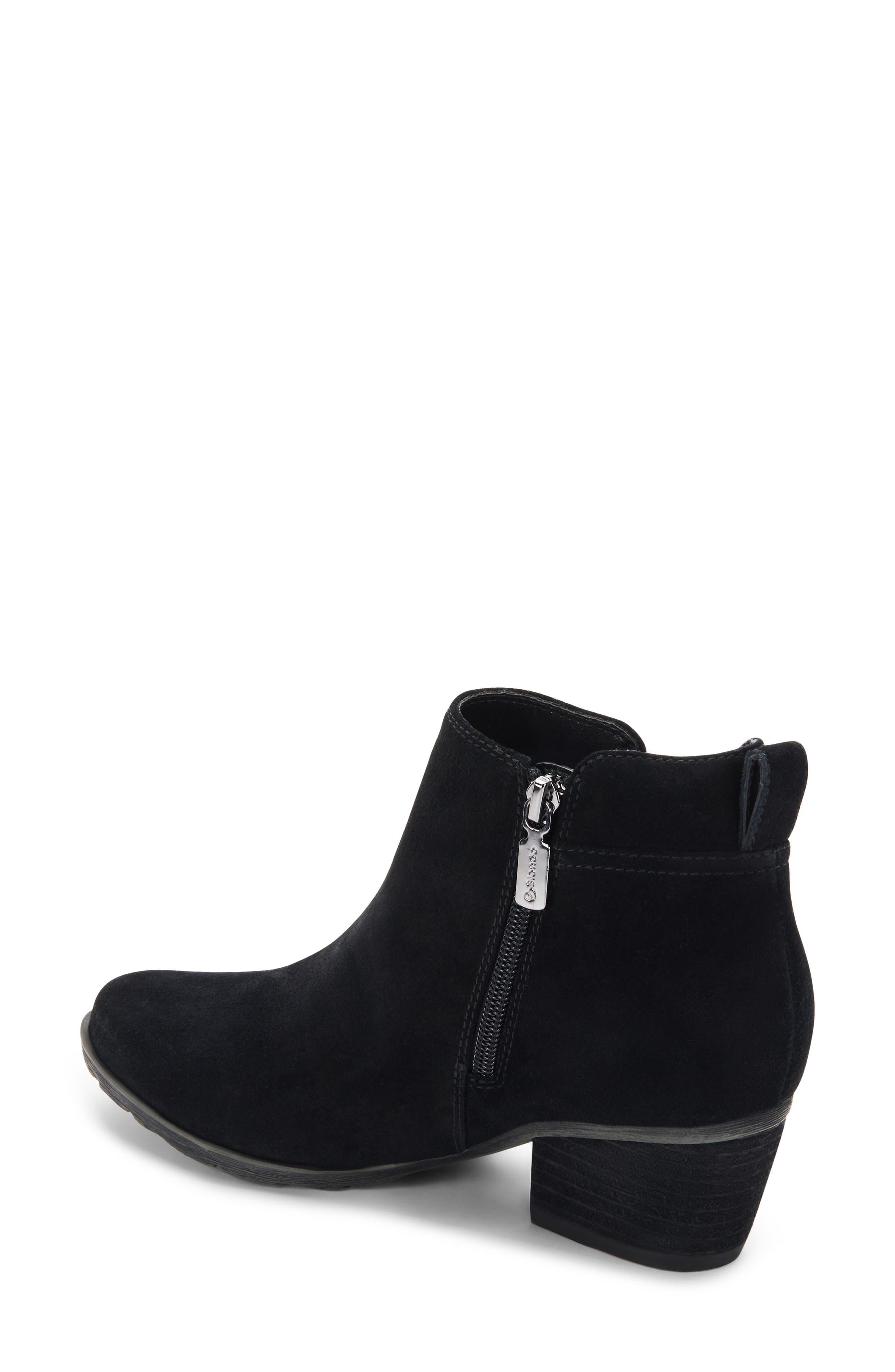 Blondo Victory Waterproof Bootie, Alternate, color, Black Suede