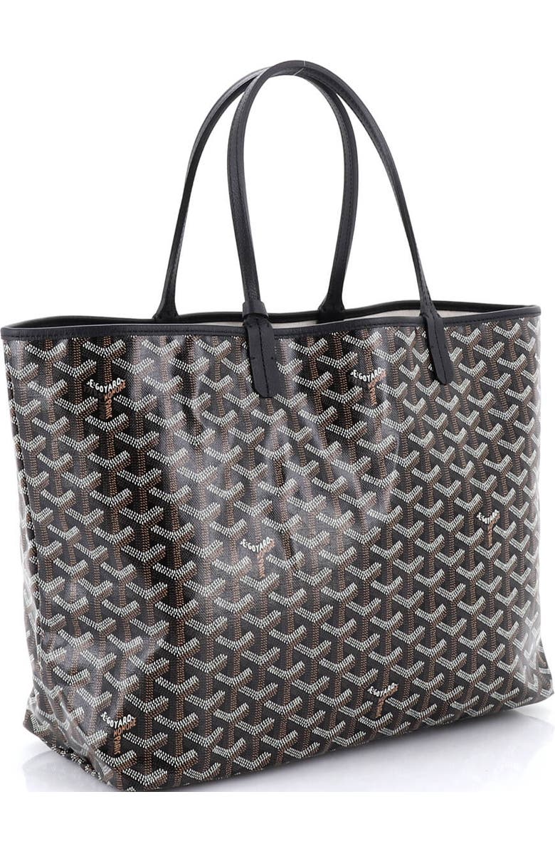 Pre-Owned Goyard Saint Louis Tote Coated Canvas PM, Alternate, color, Black