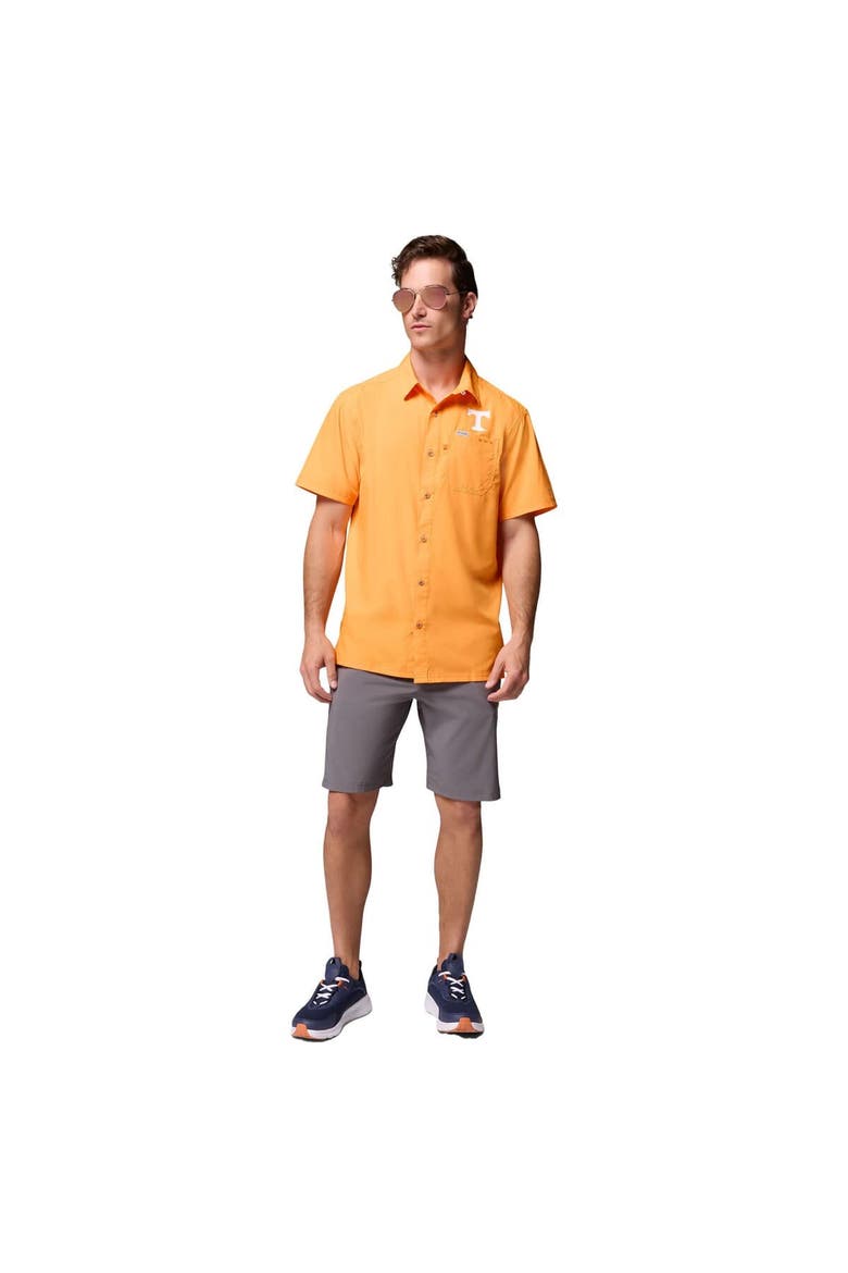 Men's Columbia Tennessee Orange Tennessee Volunteers Slack Tide Camp Button-Up Shirt, Alternate, color, Tennessee Orange