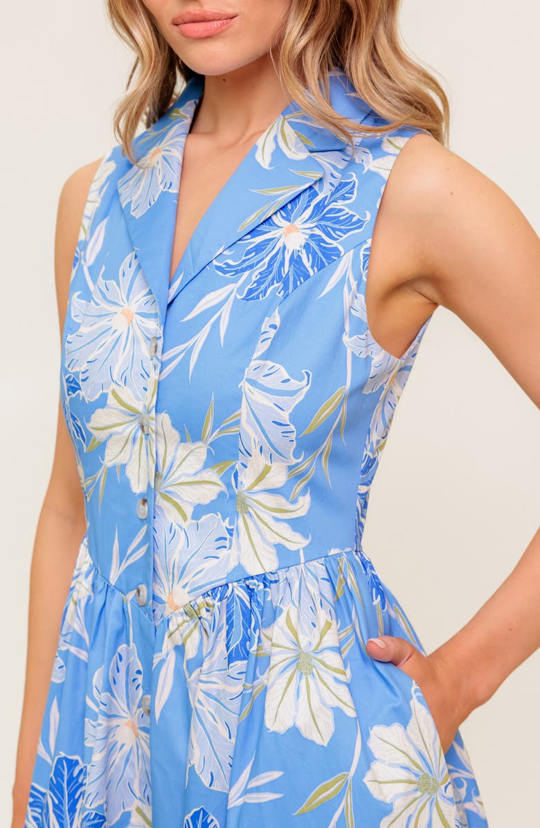 Print Shirtdress