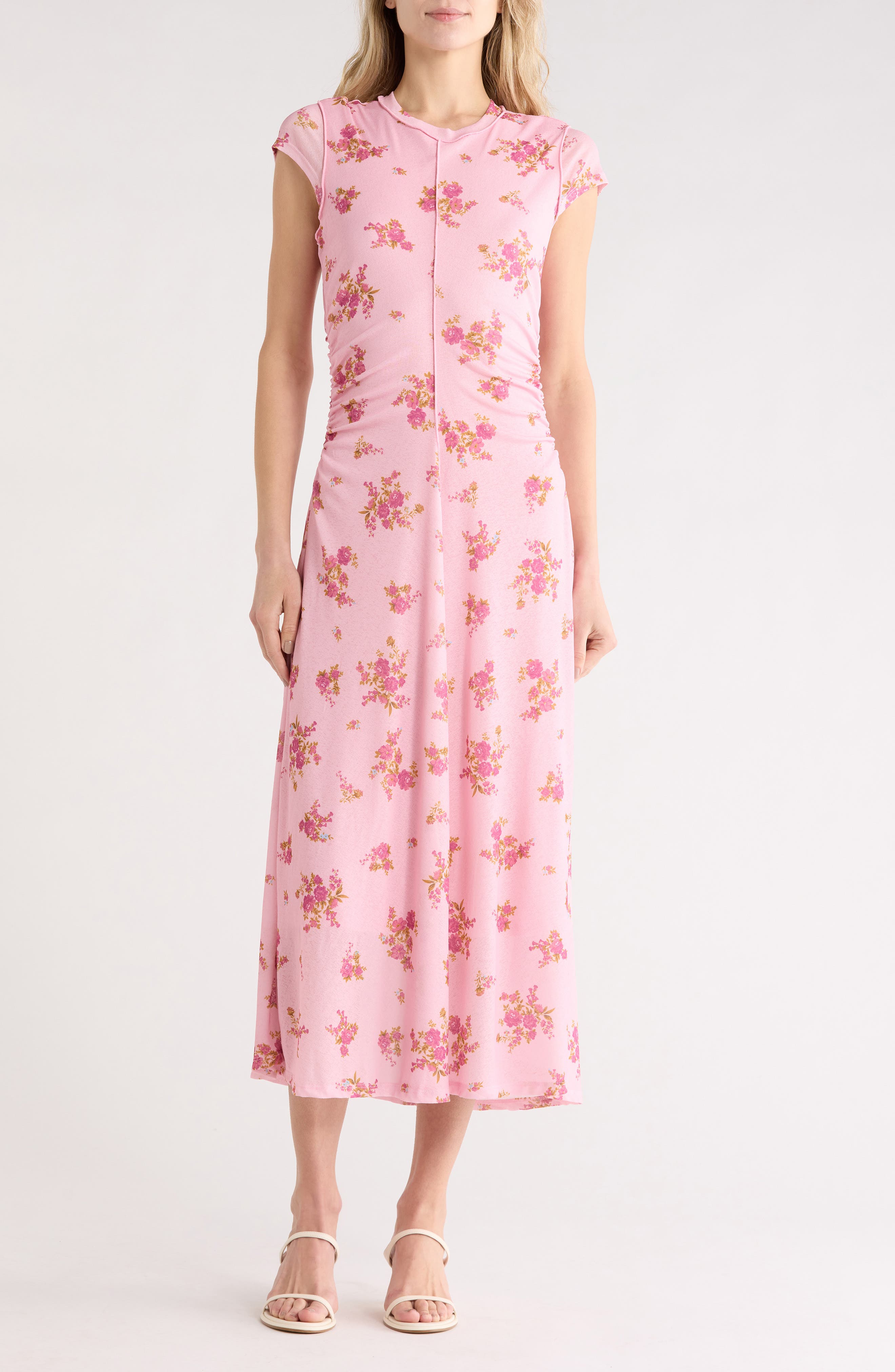 EDIT by JASON WU Ruched Midi Dress