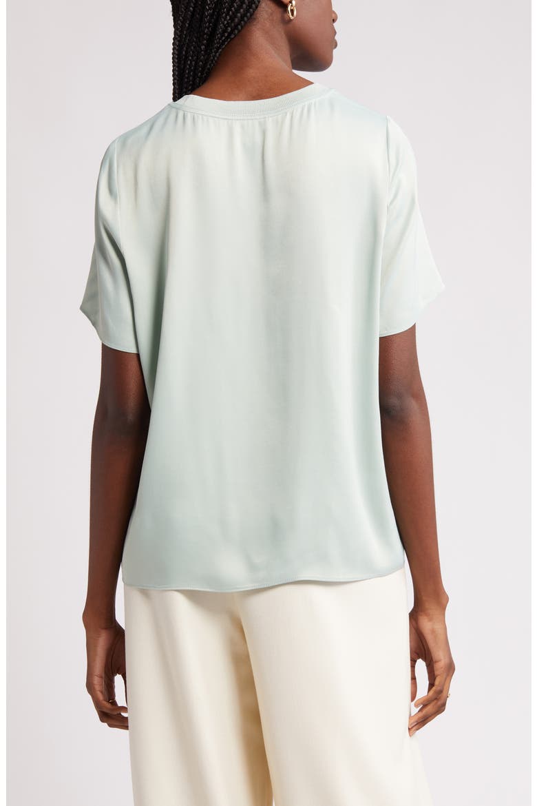 Woven Pocket T-Shirt, Alternate, color, GREEN FONDANT