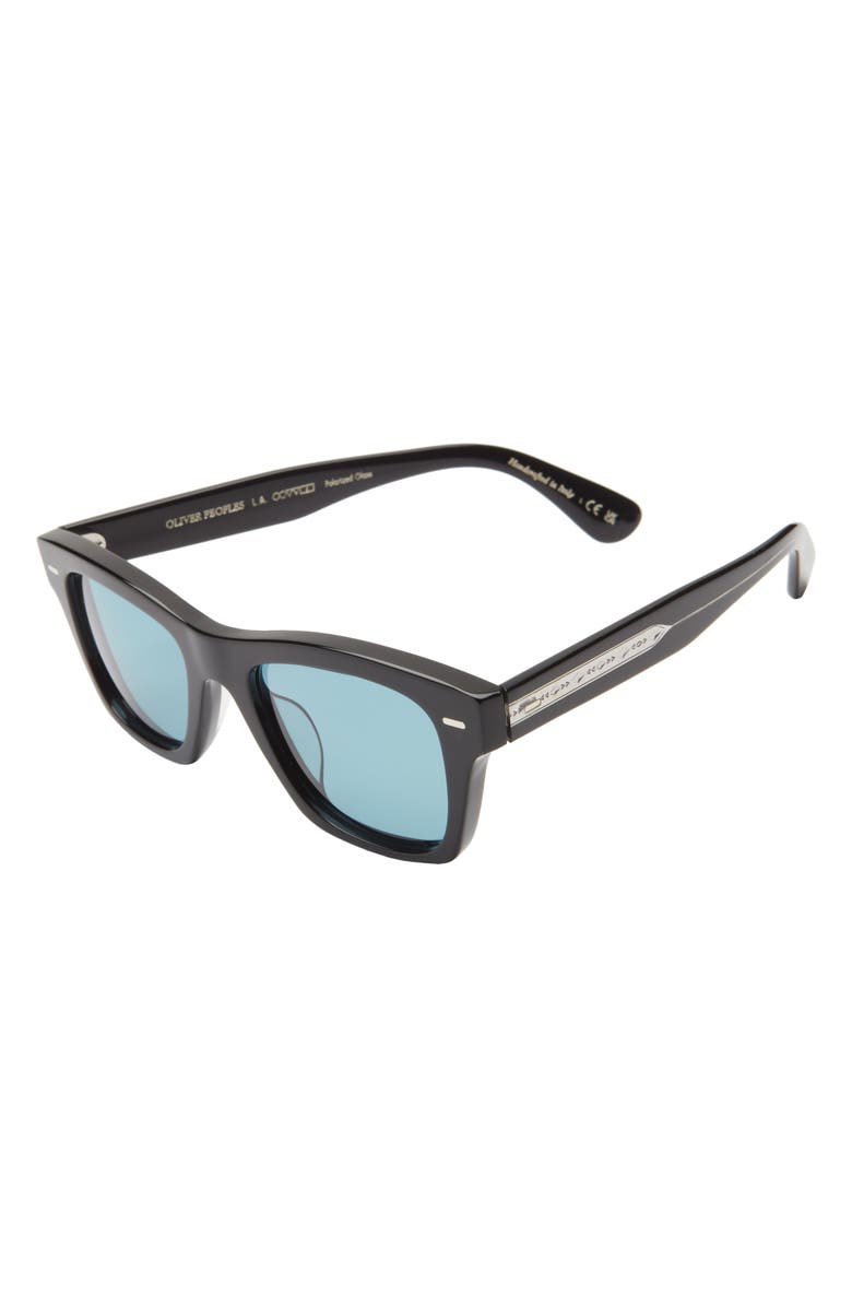 Oliver Peoples 49mm Polarized Square Sunglasses, Alternate, color,