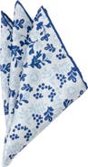 Cufflinks, Inc. x Disney Mickey Floral Silk Pocket Square